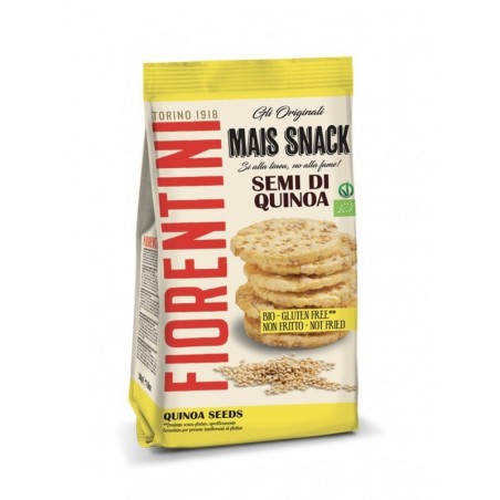 Snack maiz quinoa FIORENTINI 50 gr BIO