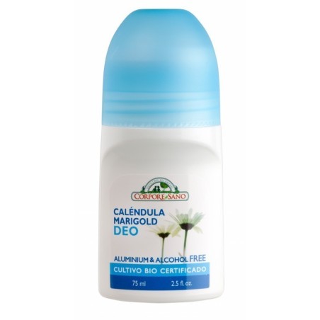Desodorante Roll-On Caléndula CORPORE SANO 75 ml
