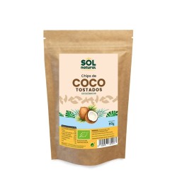 Chips coco tostados Sri Lanka SOL NATURAL 60 gr BIO