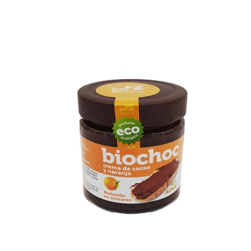 Crema cacao naranja BIOBETICA 200 gr BIO