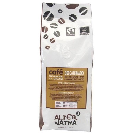 Cafe descafeinado grano ALTERNATIVA 3 (500 gr) BIO