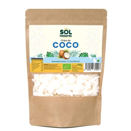 Chips coco Sri Lanka SOL NATURAL 150 gr BIO