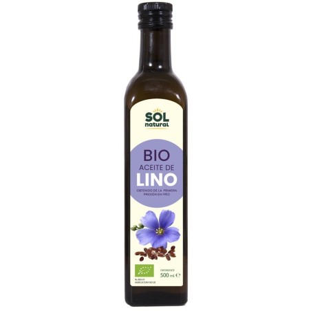 Aceite lino SOL NATURAL 500 ml BIO