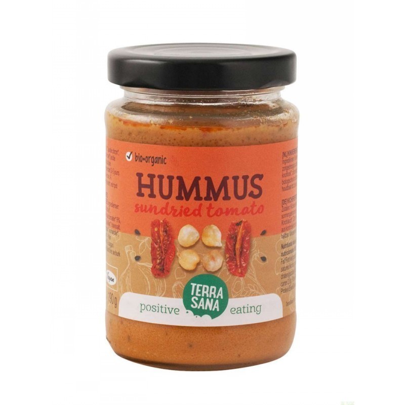 Hummus tomates secos TERRASANA 190 gr BIO