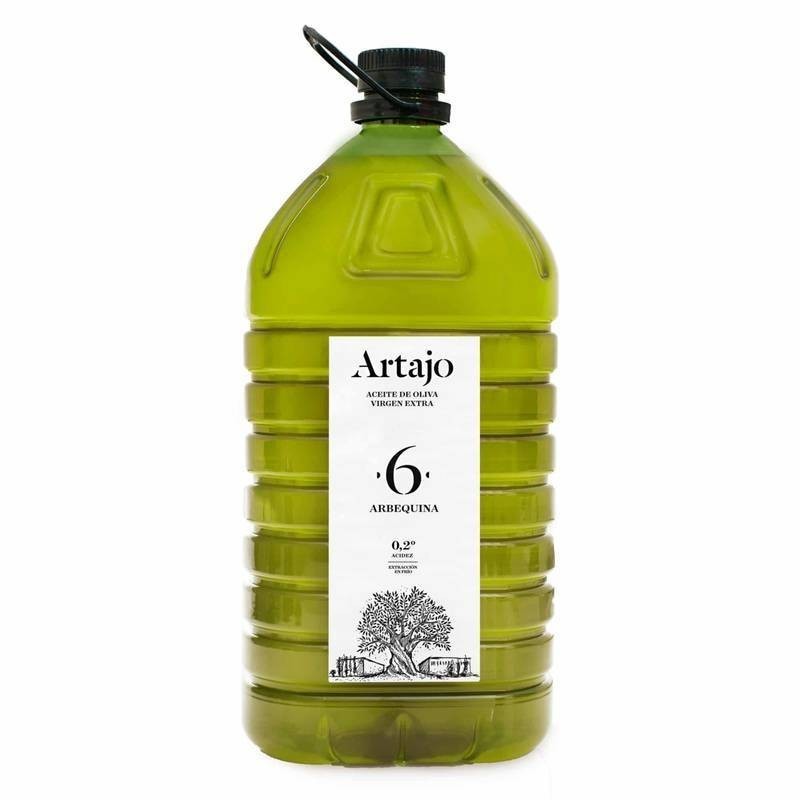 Aceite oliva virgen extra albador maduro 6 ARTAJO PET 5 L BIO