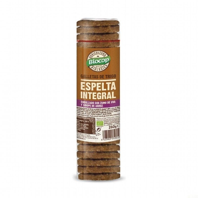 Galleta espelta integral BIOCOP 260 gr BIO