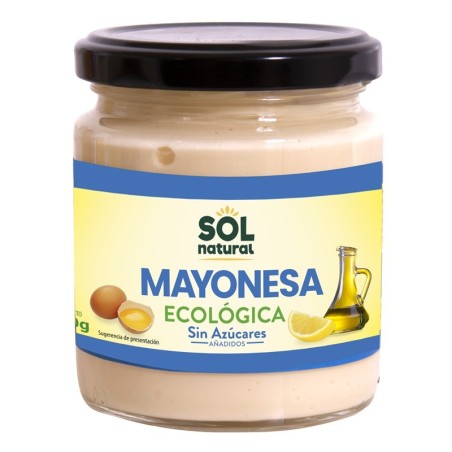 Mayonesa sin gluten SOL NATURAL 200 gr BIO