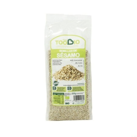 Sesamo natural sin gluten TOO BIO 500 gr BIO