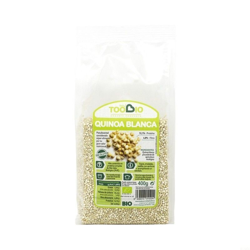 Quinoa sin gluten TOO BIO 400 gr BIO