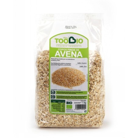 Copos avena finos TOO BIO 1 kg BIO