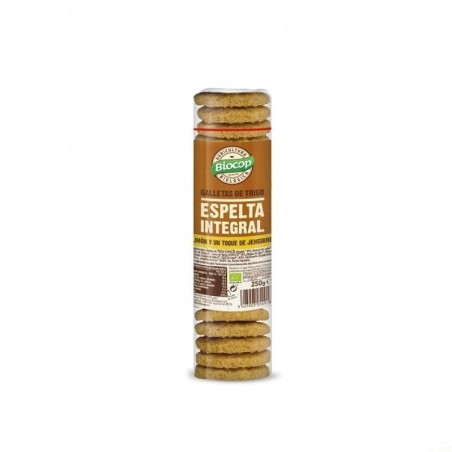 Galleta espelta integral jengibre limon BIOCOP 250 gr BIO