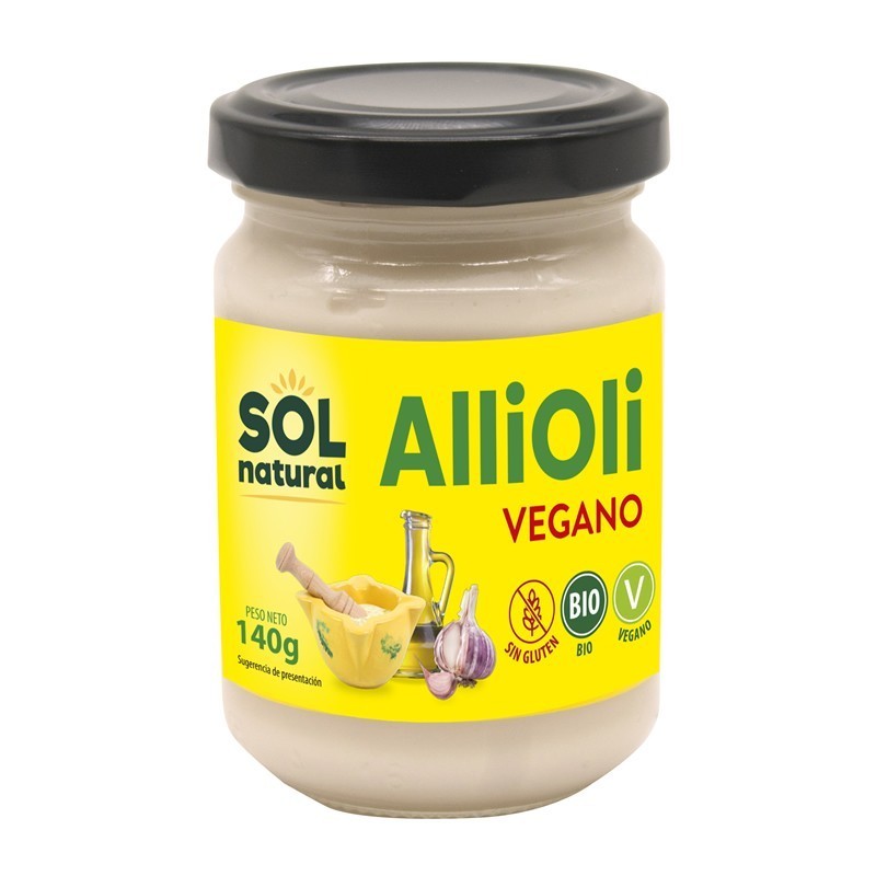 Allioli SOL NATURAL 140 gr BIO