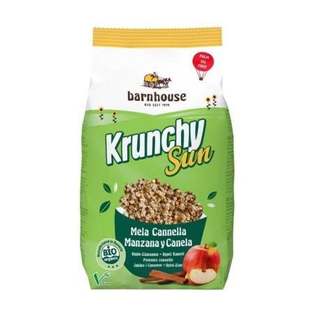 Krunchy Sun manzana canela BARNHOUSE 750 gr BIO