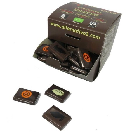 Mini chocolate ALTERNATIVA 3 (45x5,5 gr) BIO