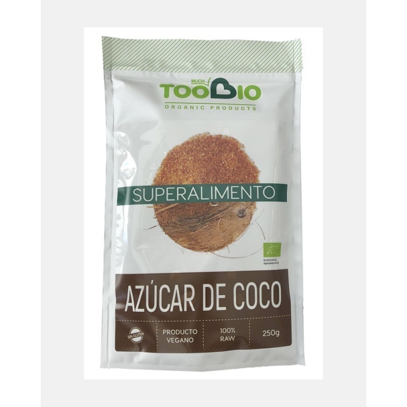 Azucar coco sin gluten TOO BIO 250 gr BIO