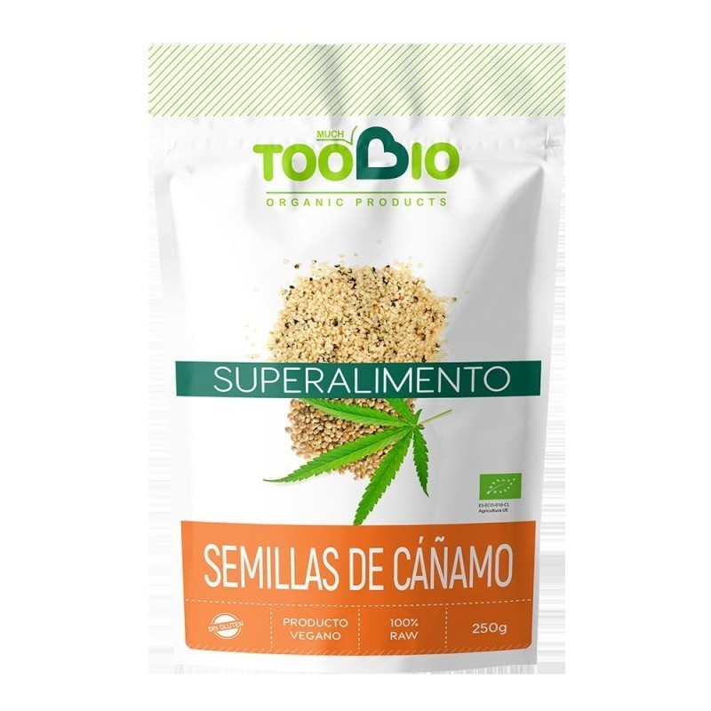 Semillas cañamo sin gluten TOO BIO 250 gr BIO