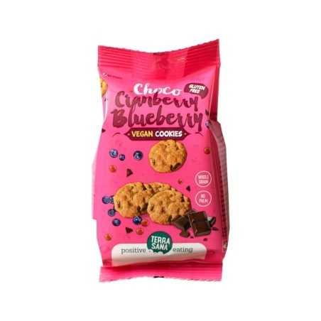 Cookies chocolate arandanos sin gluten TERRASANA 150 gr BIO