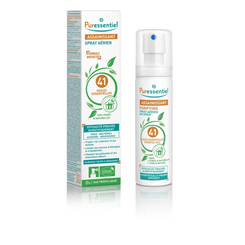 Spray purificante 41 aceites esenciales PURESSENTIEL 75 ml