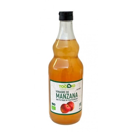 Vinagre manzana sin filtrar sin gluten TOO BIO 750 ml BIO