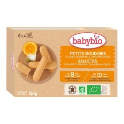 Galletas naranja BABYBIO...