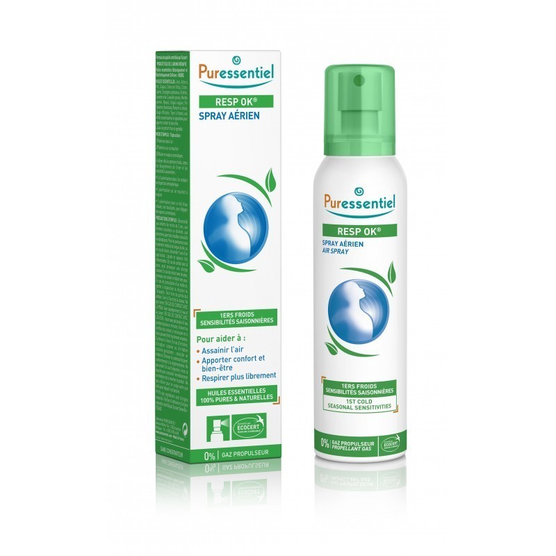 Spray respOK 19 aceites esenciales PURESSENTIEL 20 ml