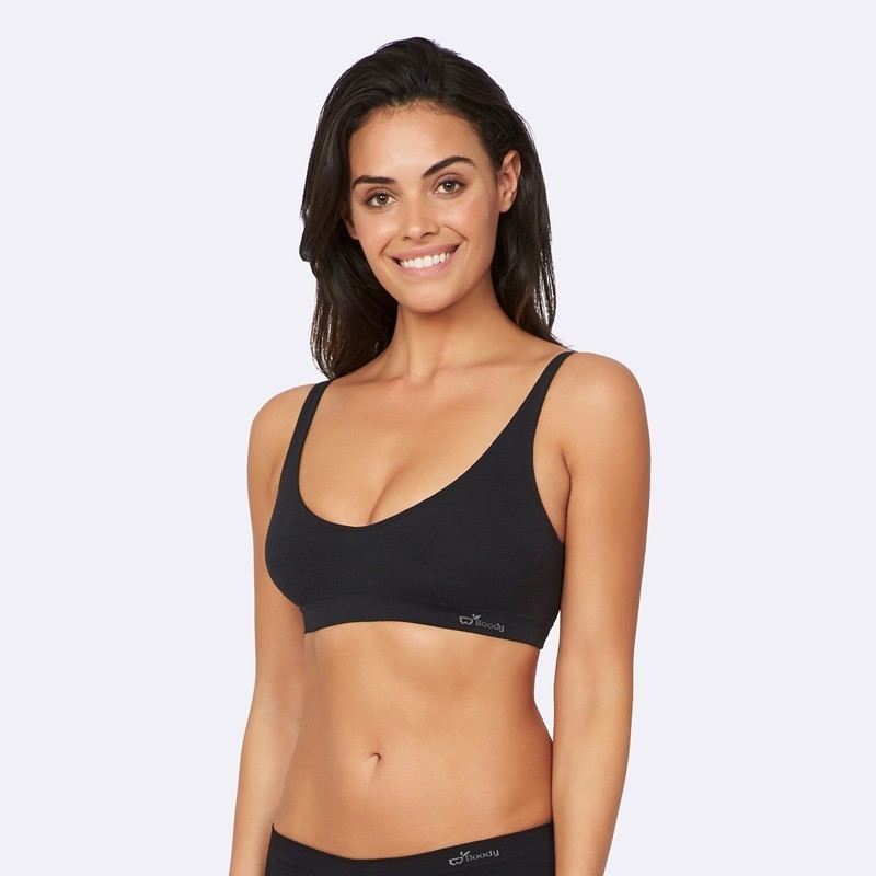 Top deporte negro BOODY L