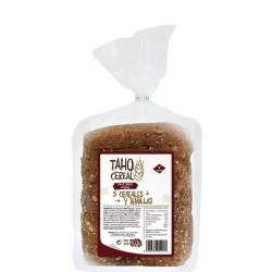 Pan molde integral 5 cereales semillas TAHO 400 gr