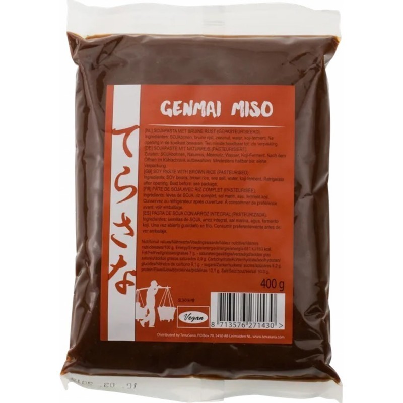 Genmai miso TERRASANA 400 gr