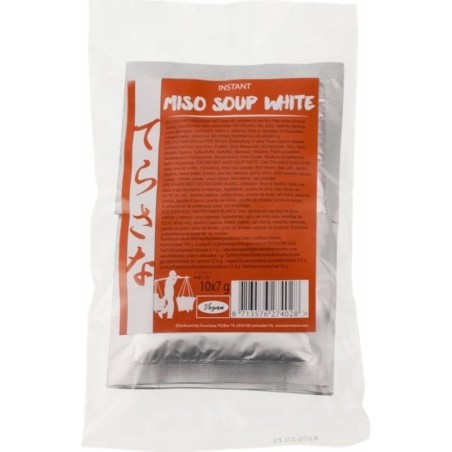 Sopa instantanea miso blanco TERRASANA 70 gr