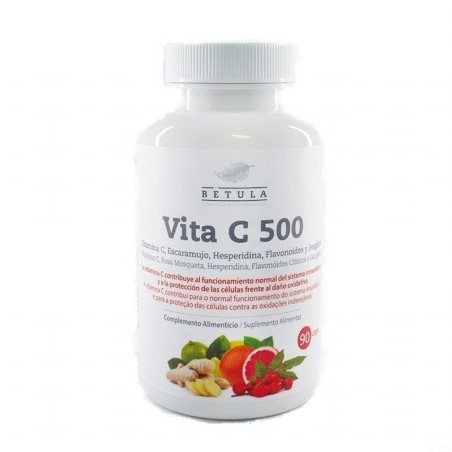 Vita C 500 BETULA 90 capsulas