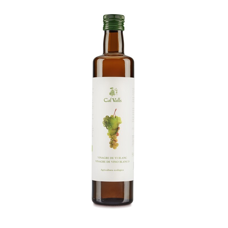 Vinagre blanco chardonnay CAL VALLS 500 ml ECO