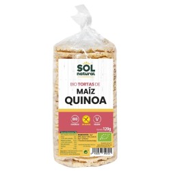 Tortas maiz quinoa SOL...
