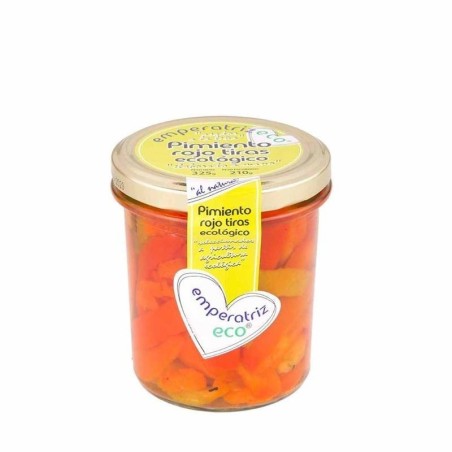 Pimiento piquillo tiras EMPERATRIZ 185 gr BIO