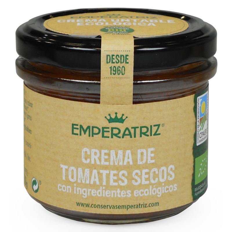 Crema tomates secos EMPERATRIZ 110 gr BIO