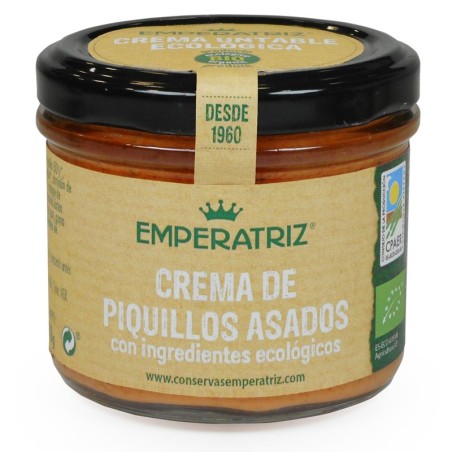 Crema piquillos asados EMPERATRIZ 110 gr BIO