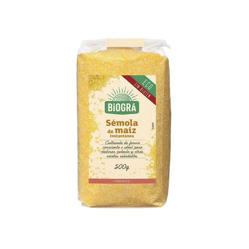 Semola maiz polenta BIOGRA 500 gr BIO