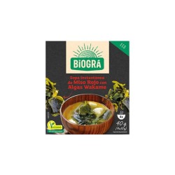 Sopa miso algas BIOGRA 40...