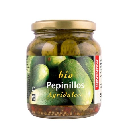 Pepinillos agridulces MACHANDEL 370 ml BIO