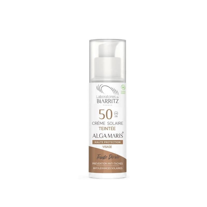 Crema facial dorado SPF50 BIARRITZ 50 ml