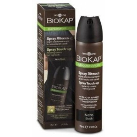 Spray touch-up negro BIOKAP 75 ml BIO