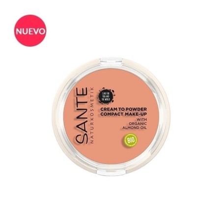 Maquillaje compacto polvo crema 02 warm meadow SANTE