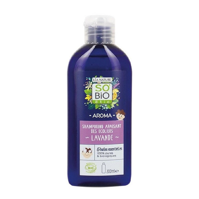 Champu calmante lavanda SO BIO 200 ml