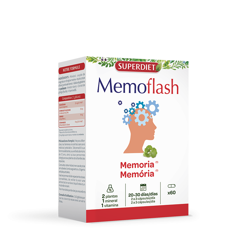 Memoflash SUPERDIET 60 capsulas