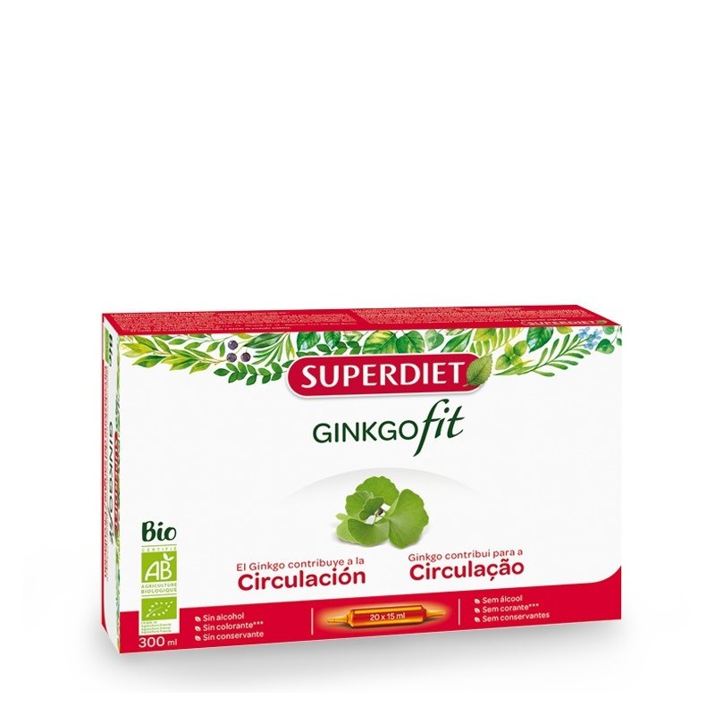 Ginkgofit SUPERDIET 20x15 ml BIO