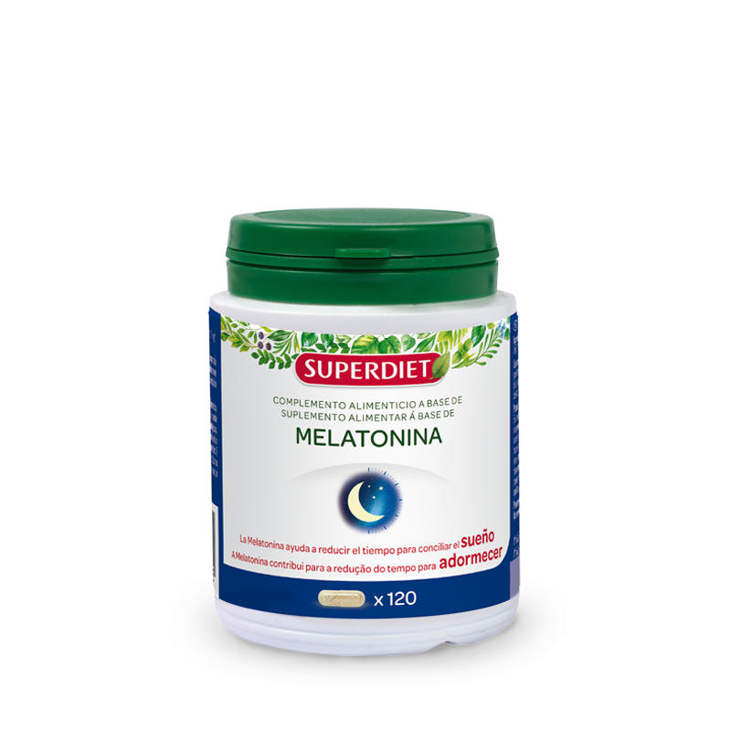 Melatonina SUPERDIET 120 capsulas