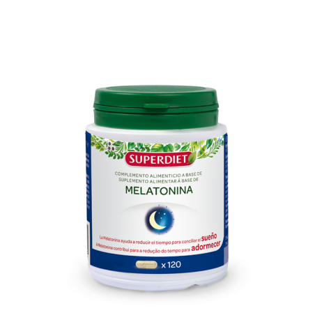 Melatonina SUPERDIET 120 capsulas