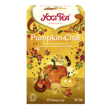 Yogi tea infusion calabaza chai 17 bolsas BIO