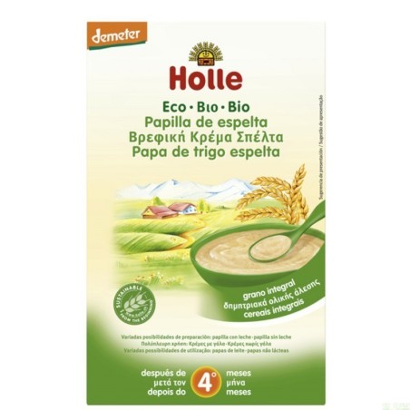 Papilla espelta HOLLE 250 gr DEMETER ECO