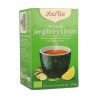 Yogi tea infusion te verde jengibre limon 17 bolsas BIO