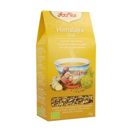 Yogi tea himalaya chai suelto 90 gr BIO